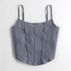 Hollister Jersey Corset Cami Tank